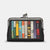 Black Triple Frame Bookworm Leather Purse BookGeek