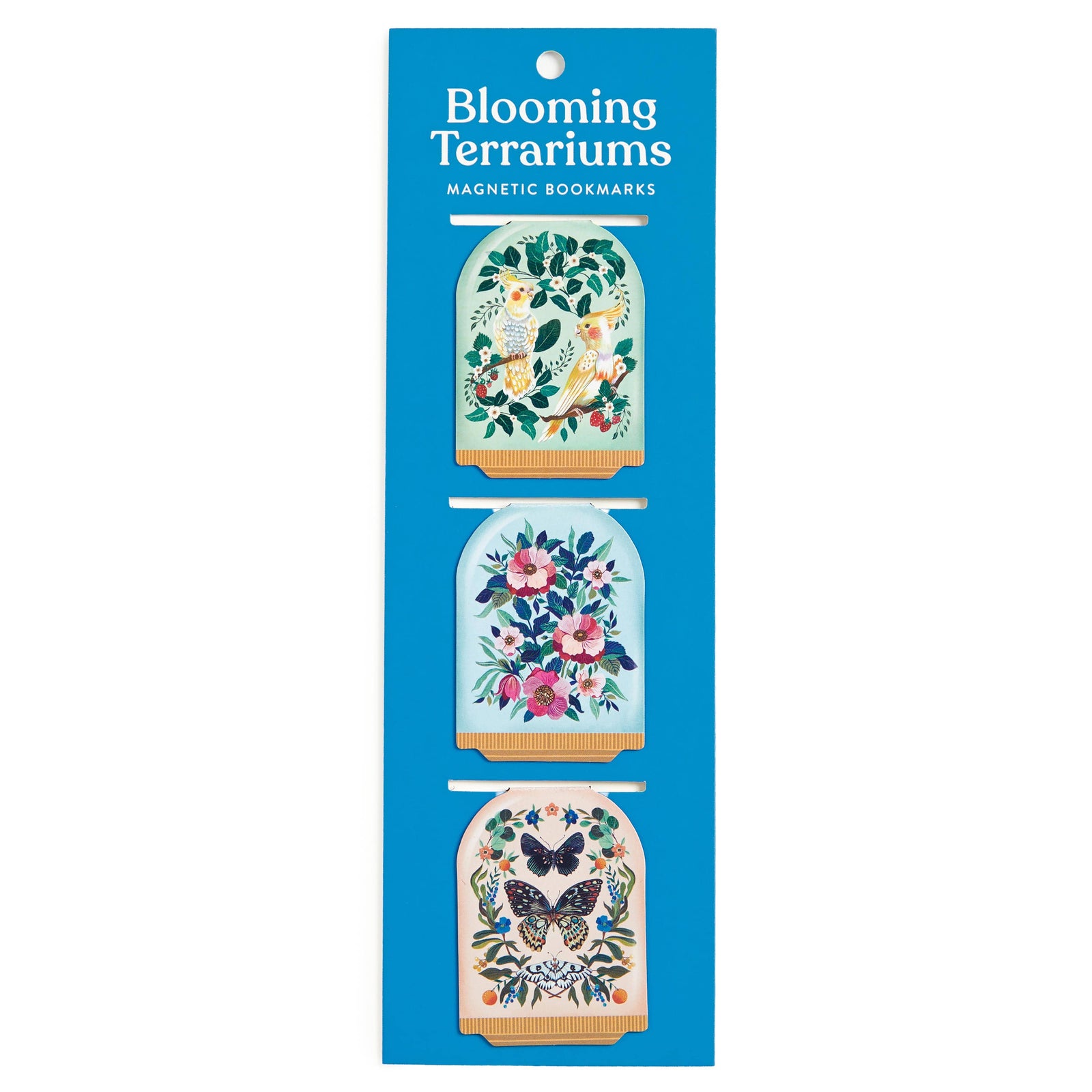 Blooming Terrariums Magnetic Bookmarks BookGeek