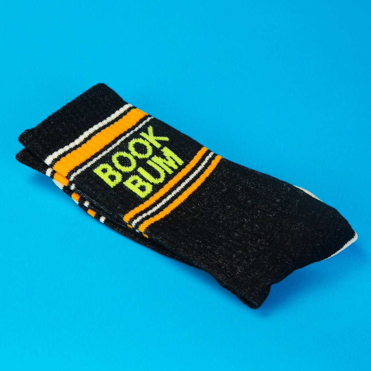 Book Bum Gym Crew Socks BookGeek