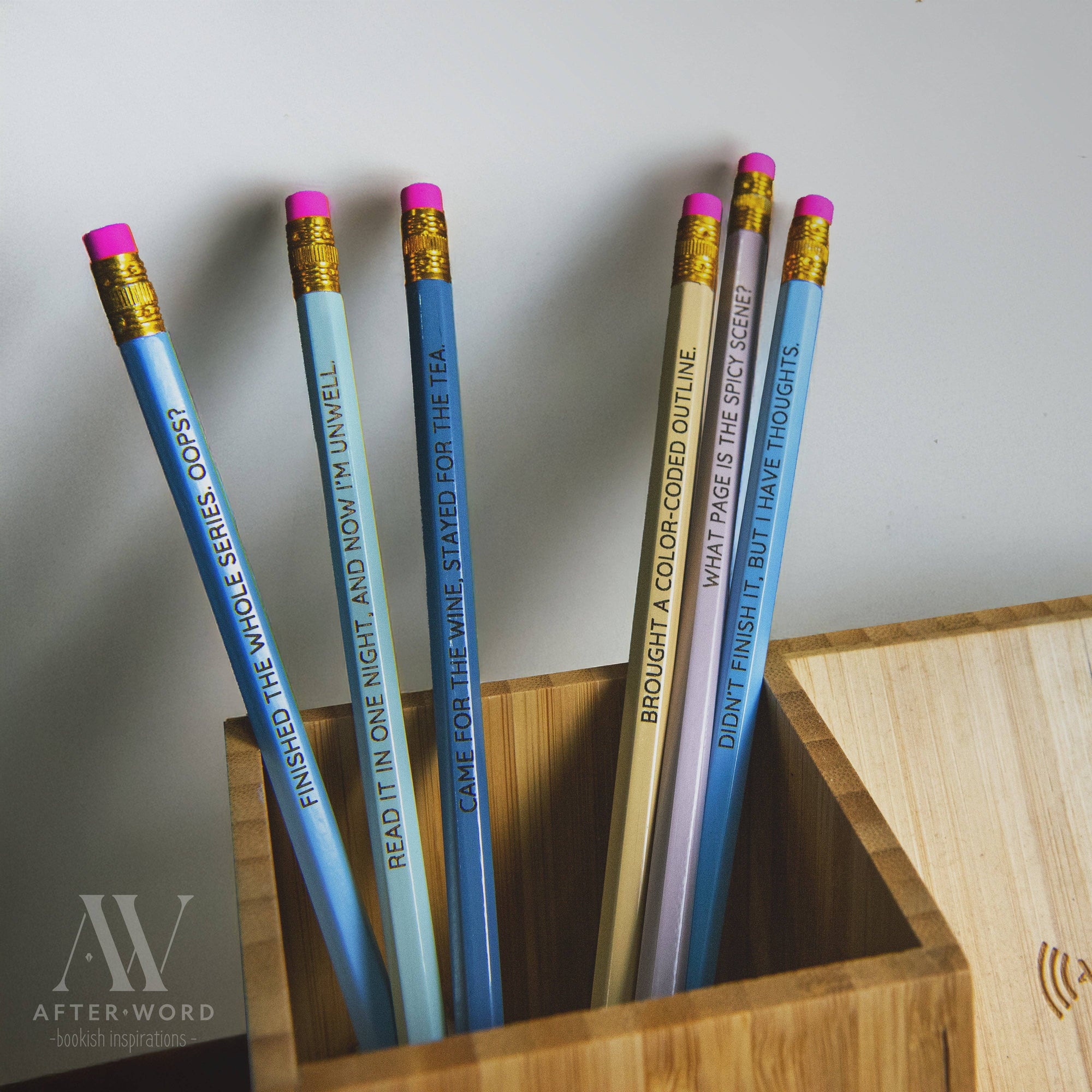 Book Club Starter Pencil Set BookGeek