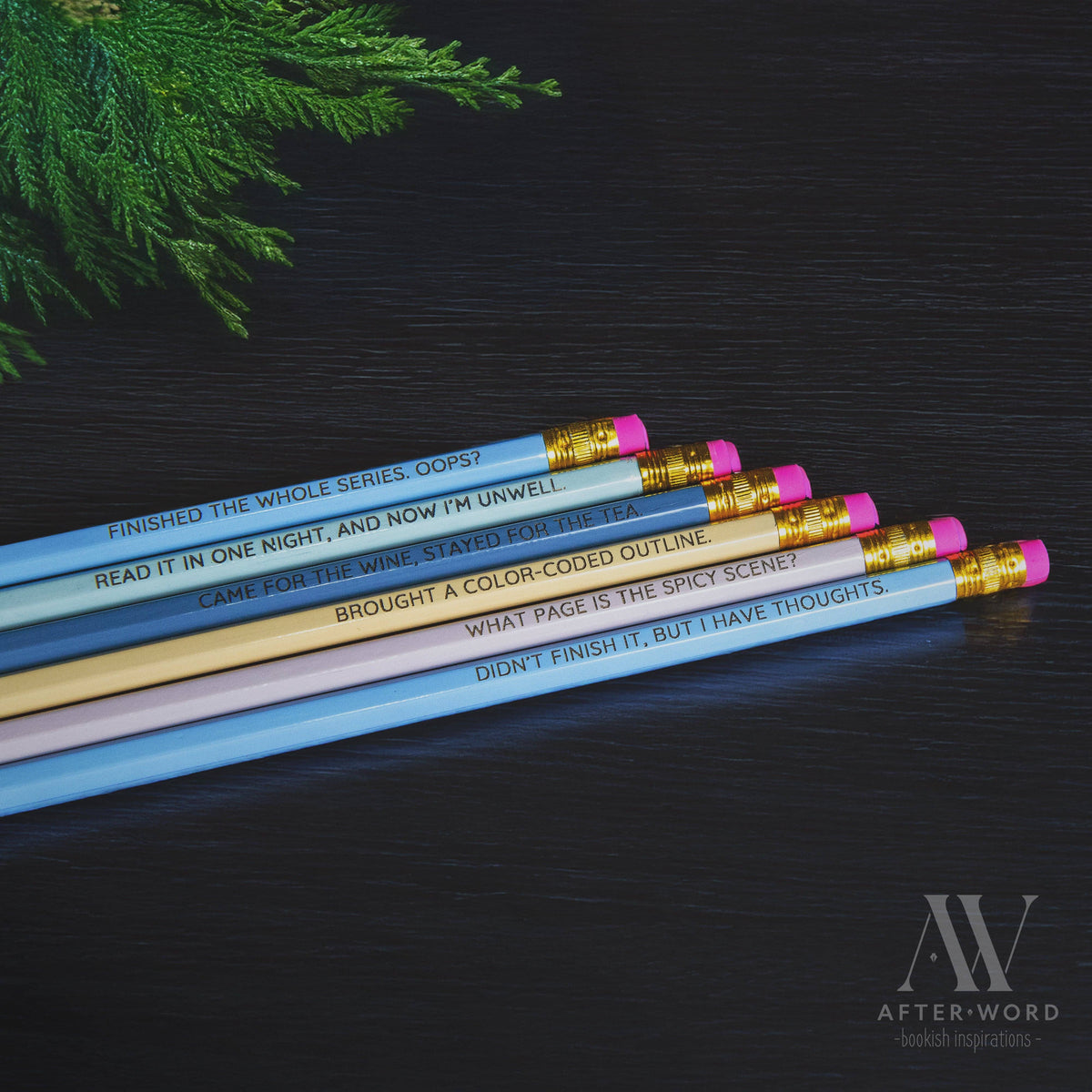 Book Club Starter Pencil Set BookGeek