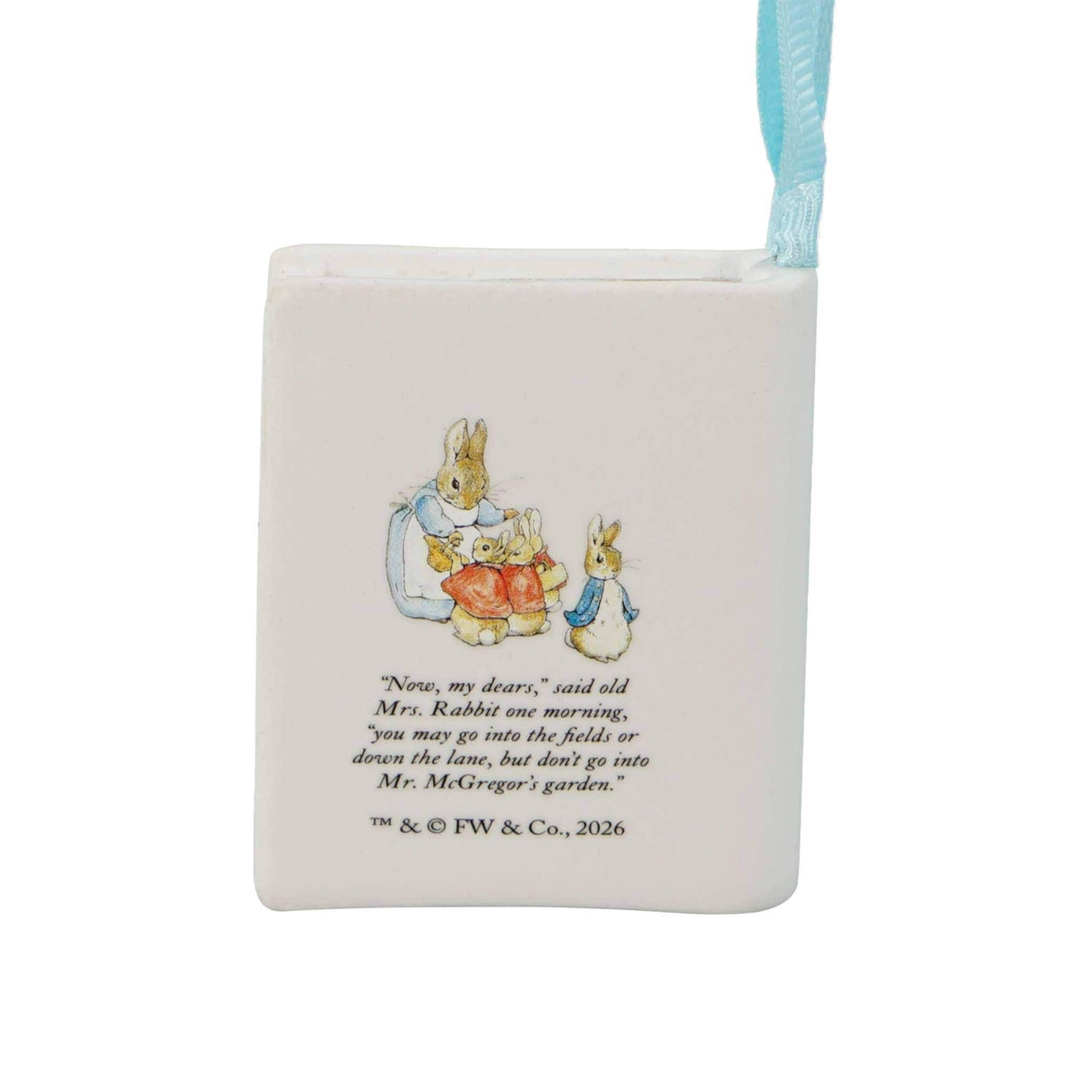 Book Hanging Decoration - Peter Rabbit BookGeek