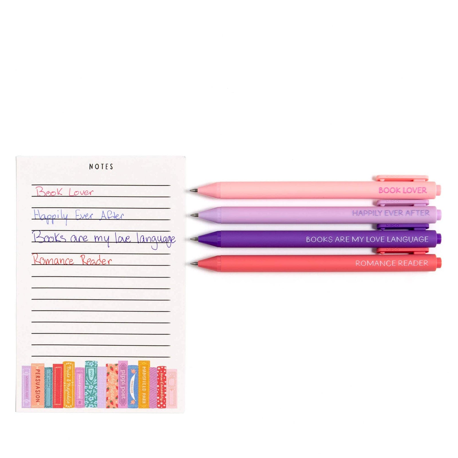 Book Lover Pen Set BookGeek
