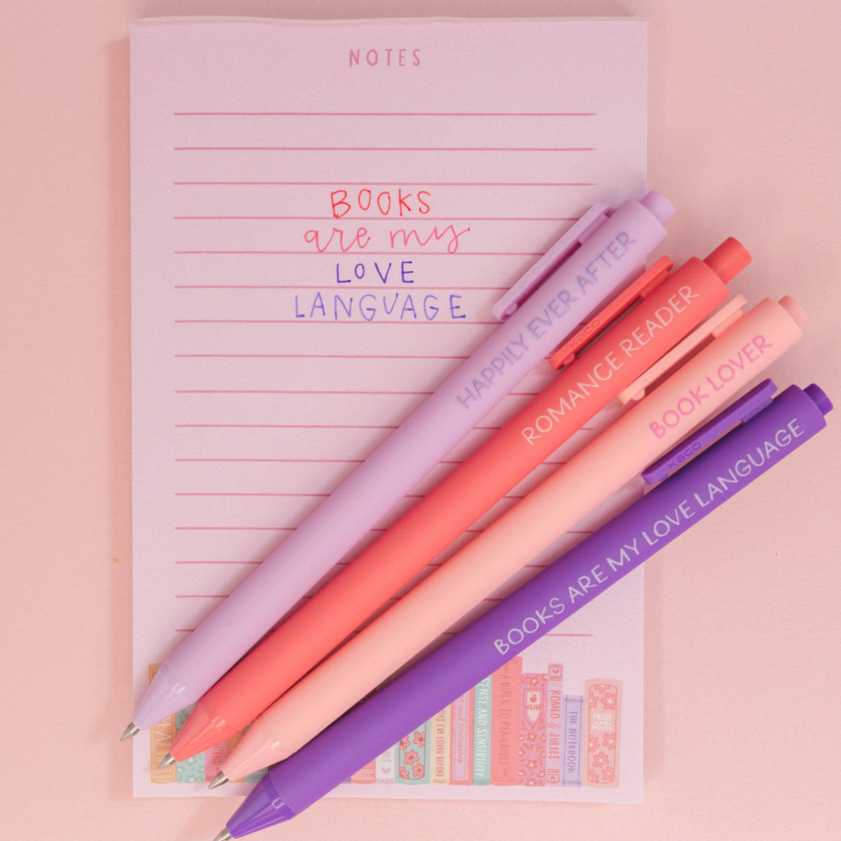 Book Lover Pen Set BookGeek