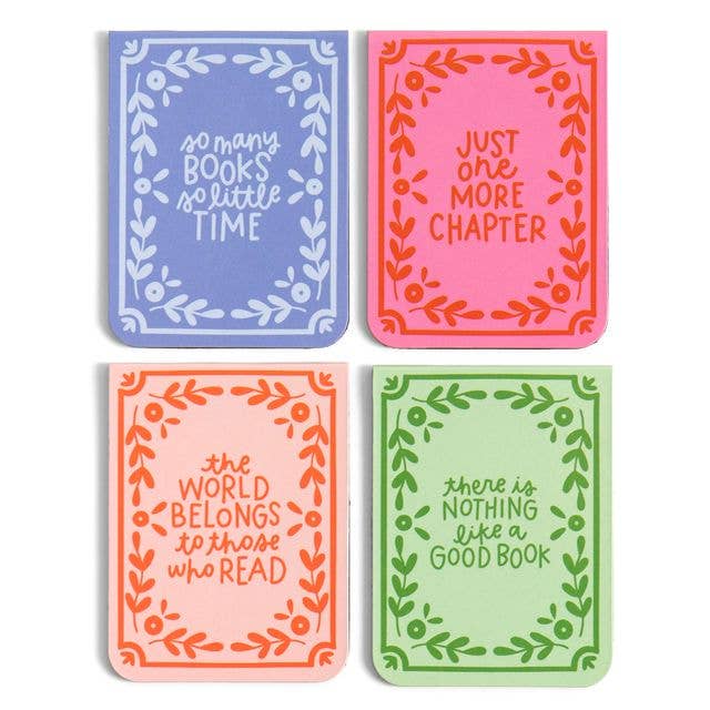 Book Lover Reading Quotes Magnetic Bookmarks BookGeek