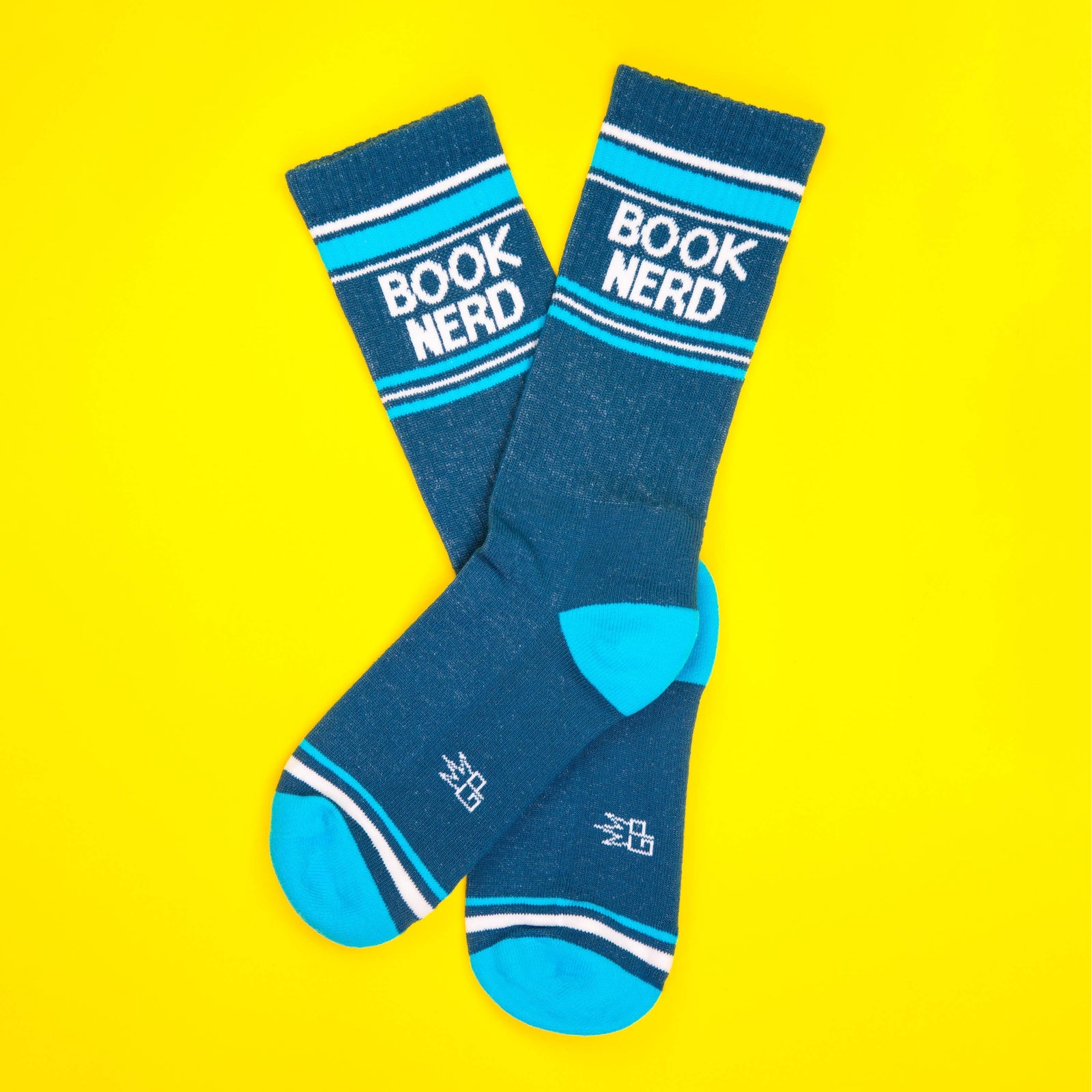 Book Nerd Gym Socks BookGeek