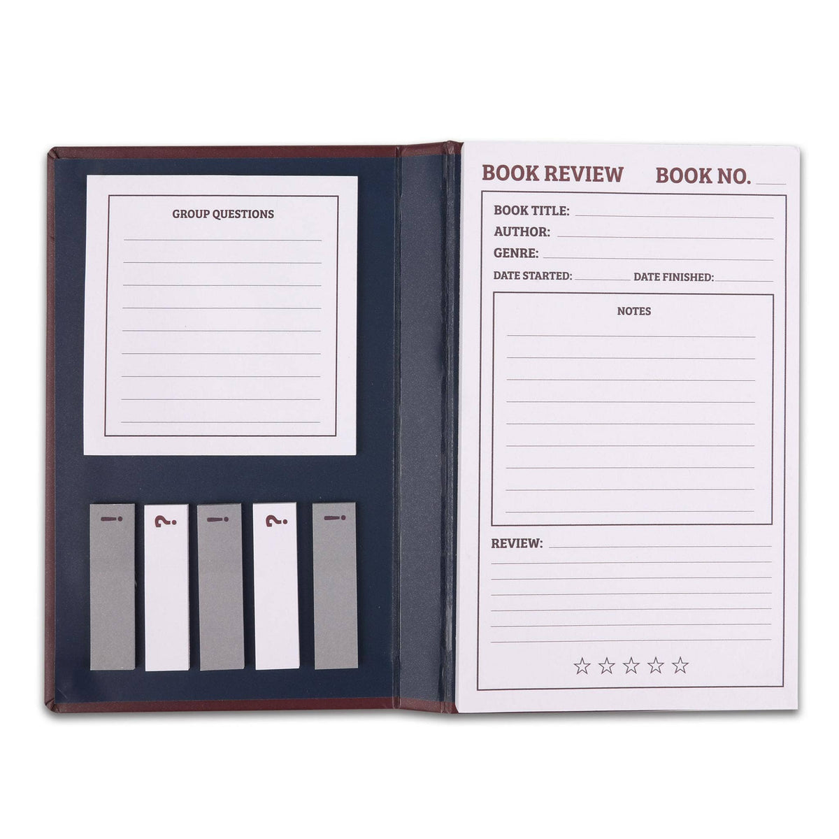 Book Review Sticky Notes – Book Club BookGeek