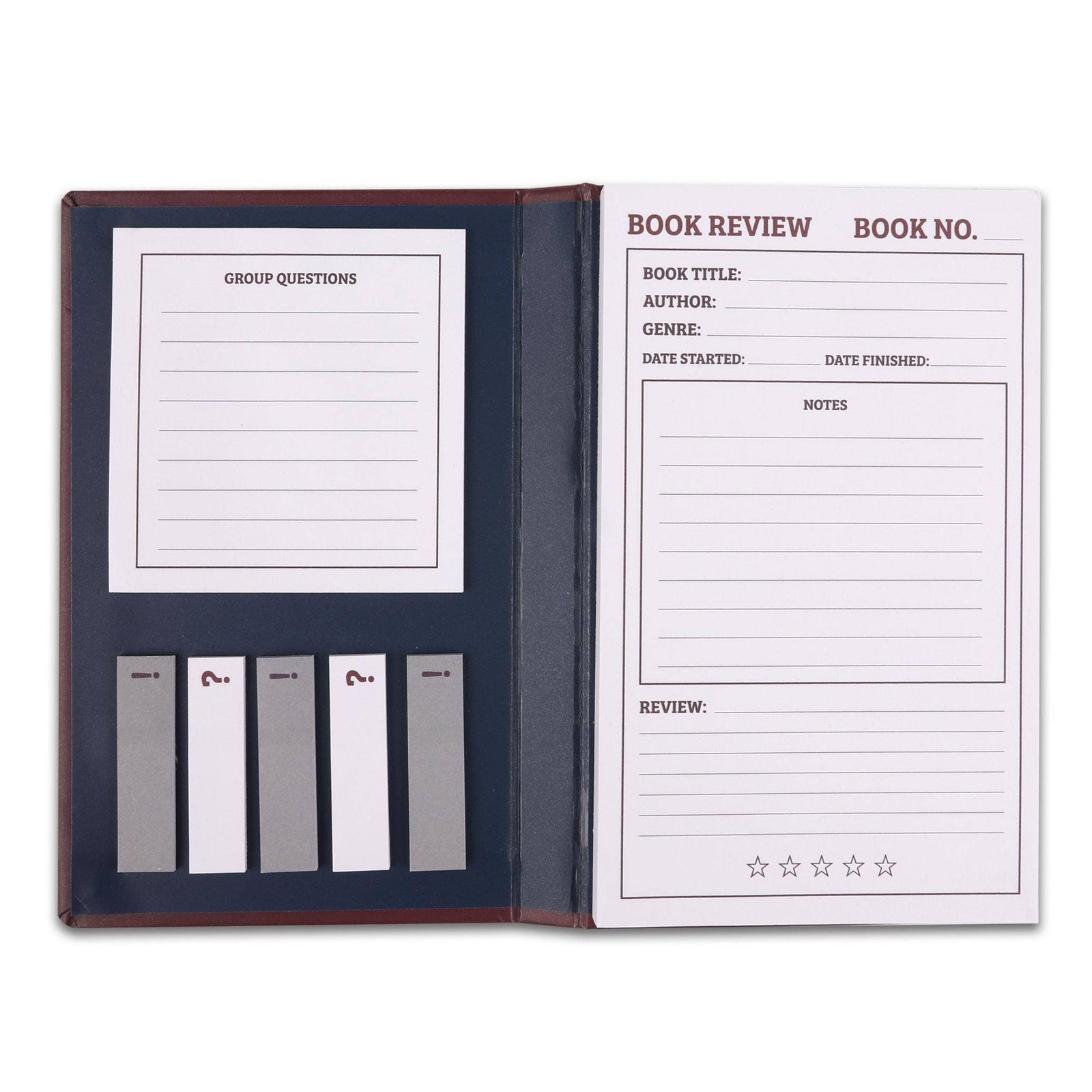 Book Review Sticky Notes – Book Club BookGeek
