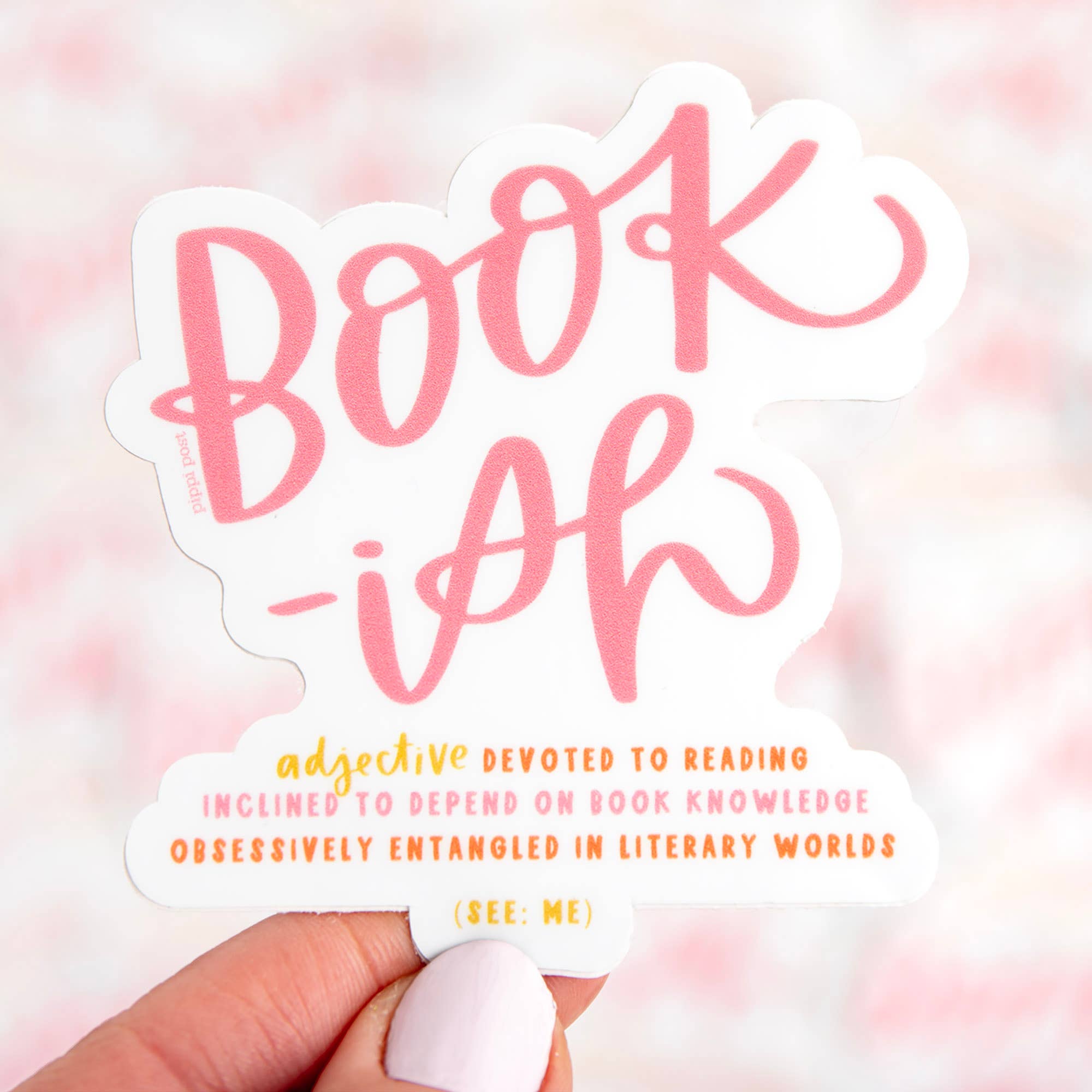 Bookish Decal Sticker BookGeek