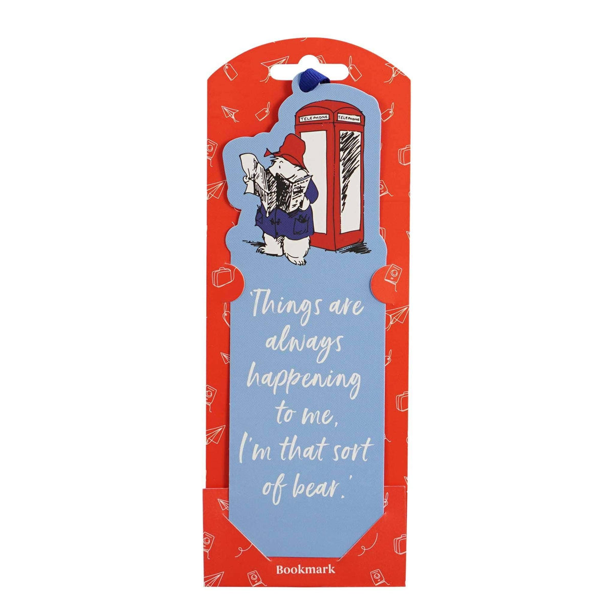 Bookmark Paper Shaped - Paddington (Phone Box) BookGeek