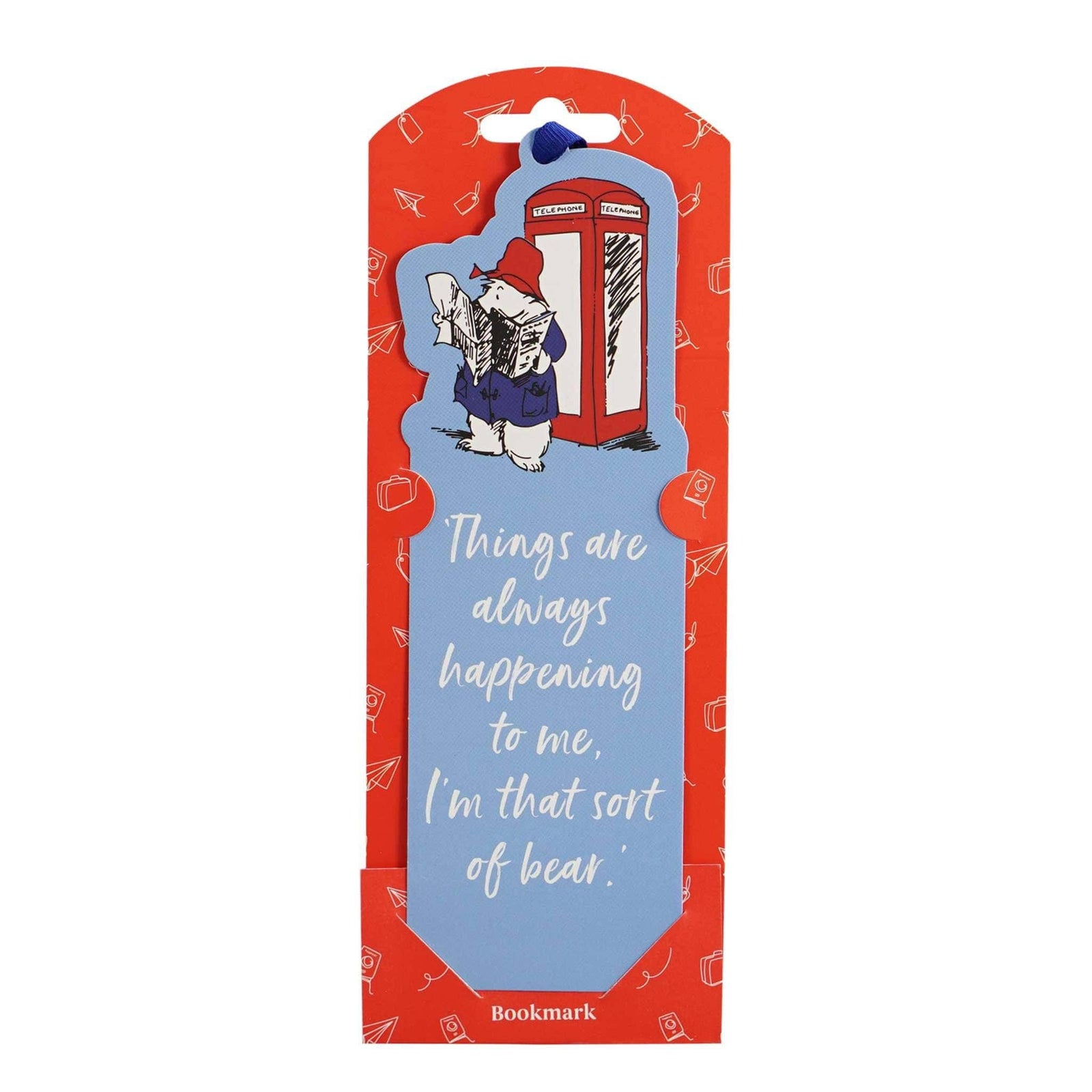 Bookmark Paper Shaped - Paddington (Phone Box) BookGeek