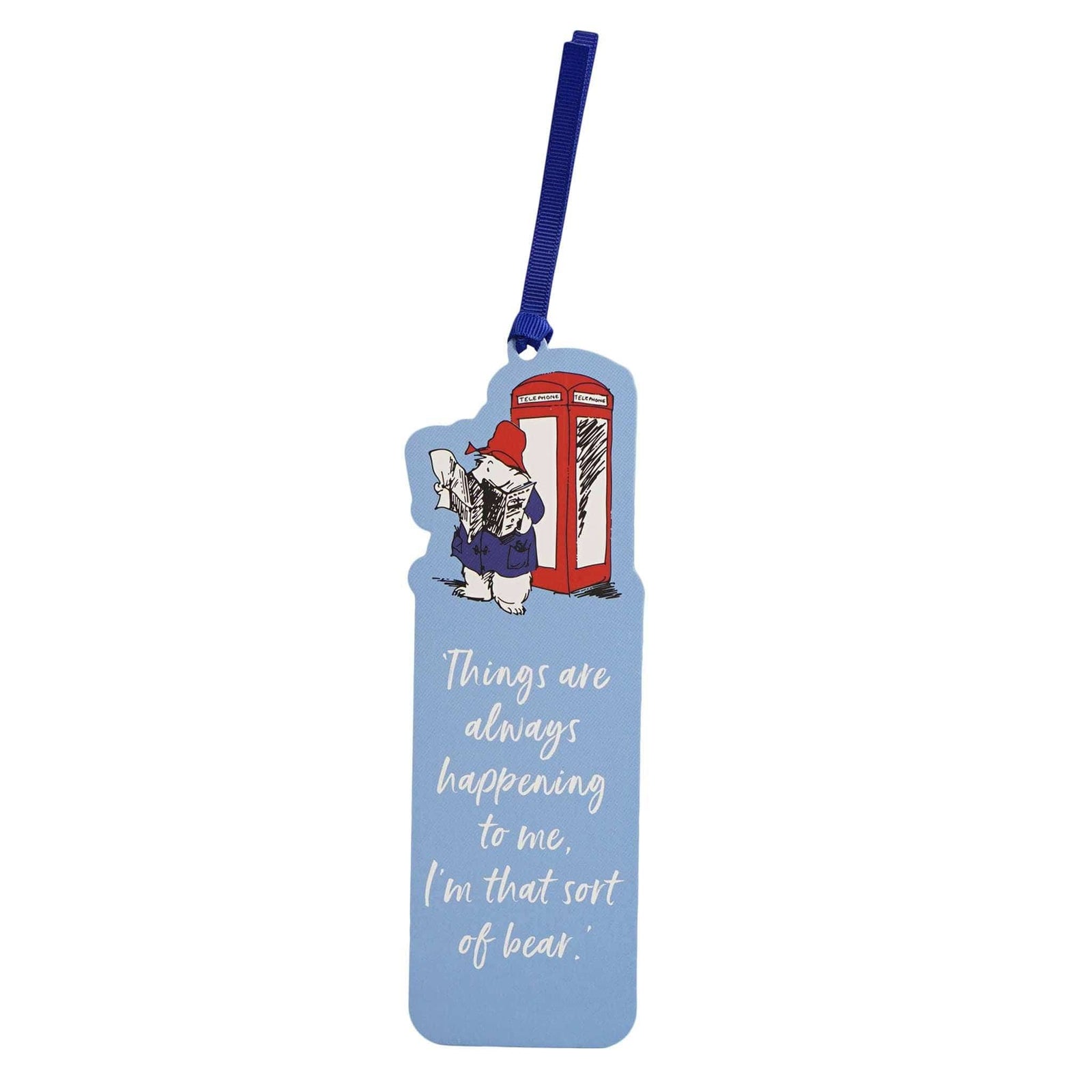 Bookmark Paper Shaped - Paddington (Phone Box) BookGeek