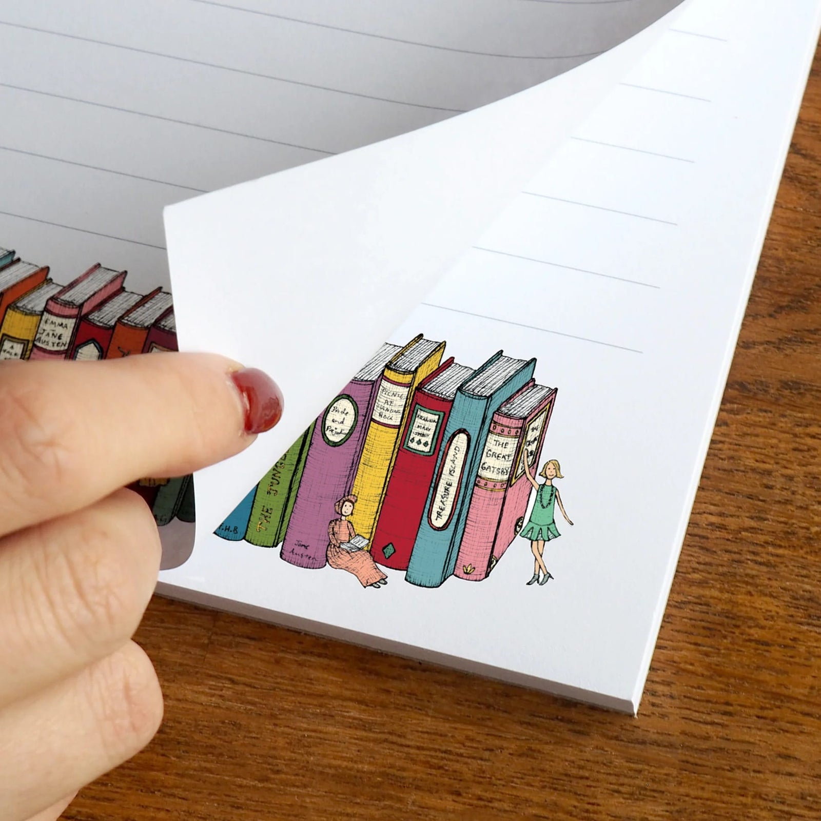 Books A5 Notepad BookGeek