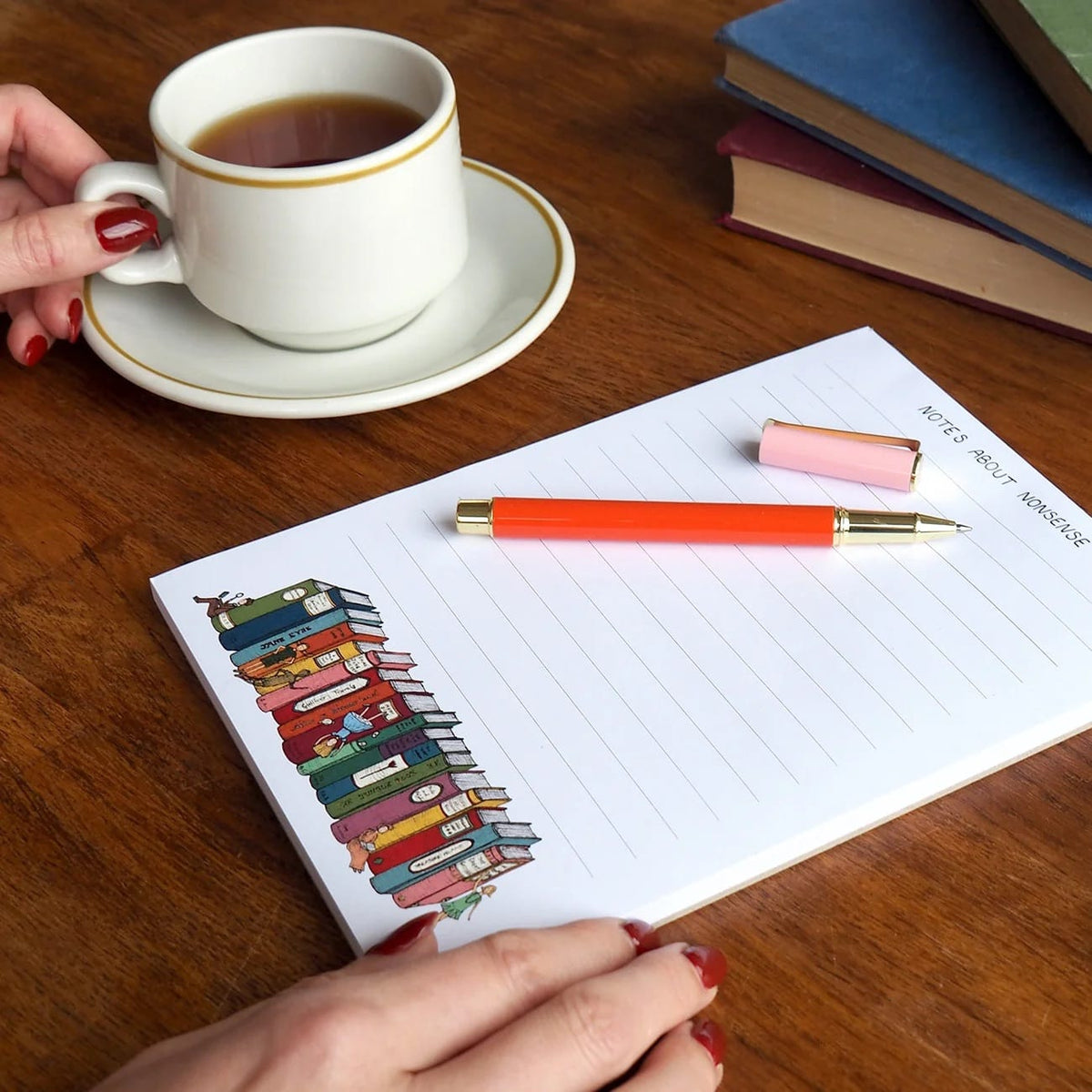 Books A5 Notepad BookGeek