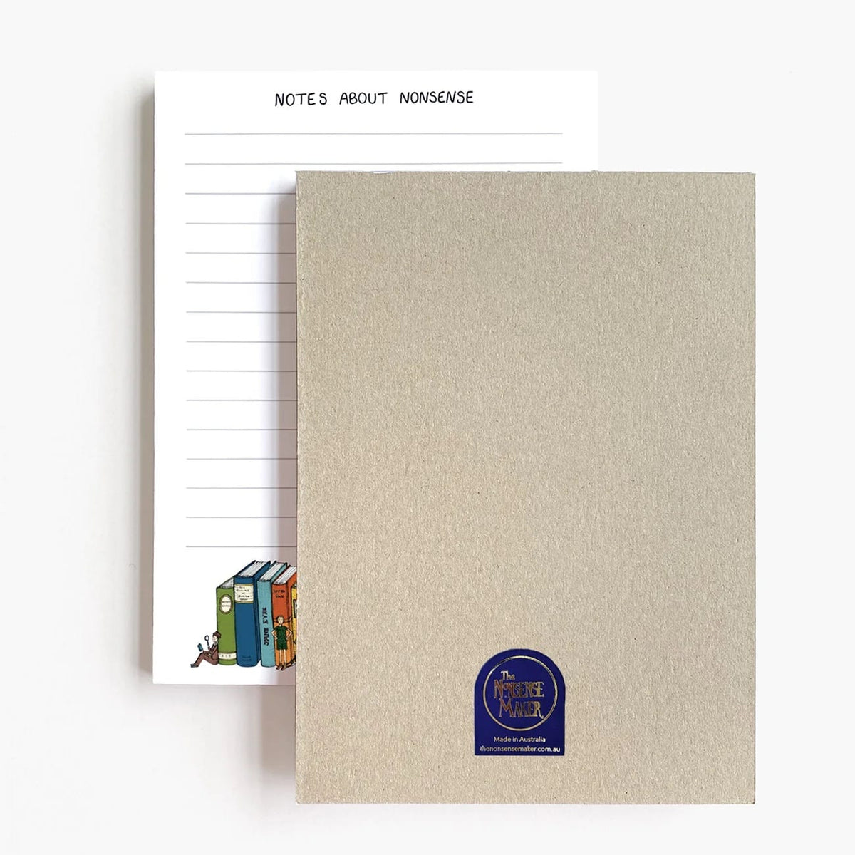 Books A5 Notepad BookGeek