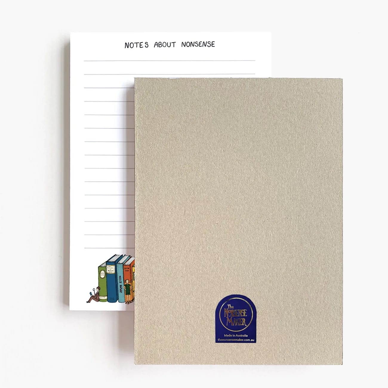 Books A5 Notepad BookGeek