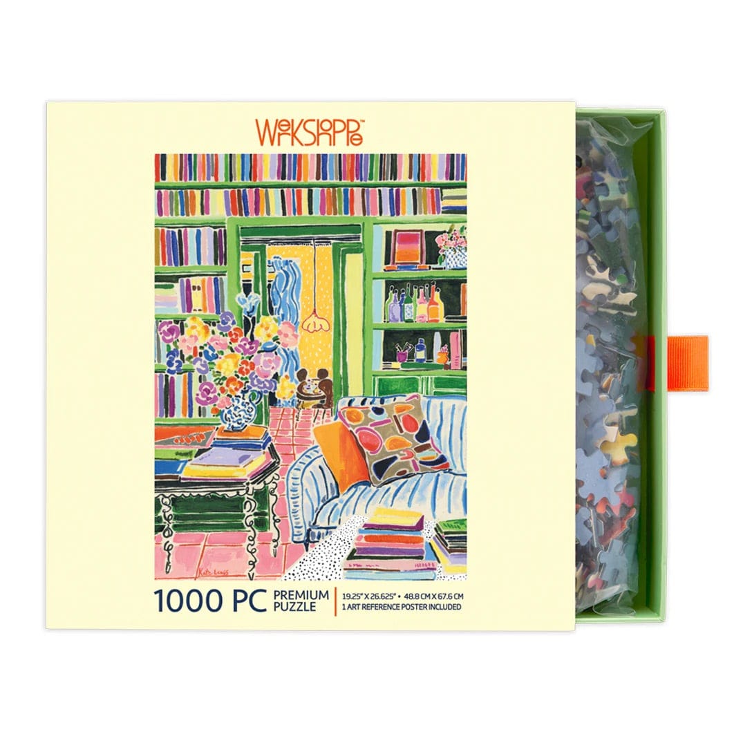 Books and Bouquets Puzzle BookGeek