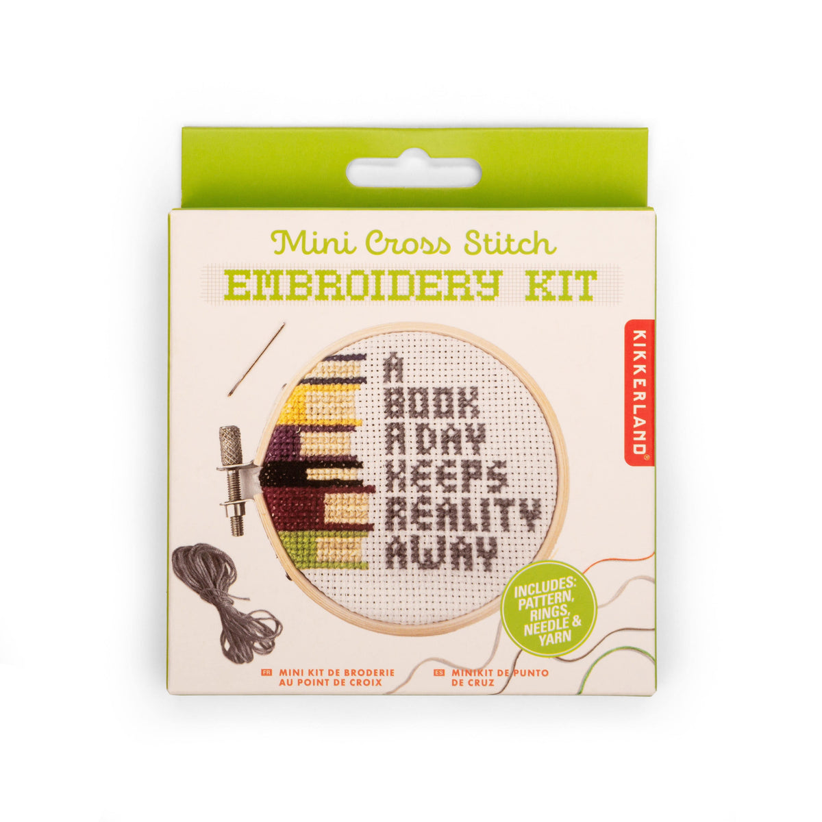Books Mini Cross Stitch Embroidery BookGeek