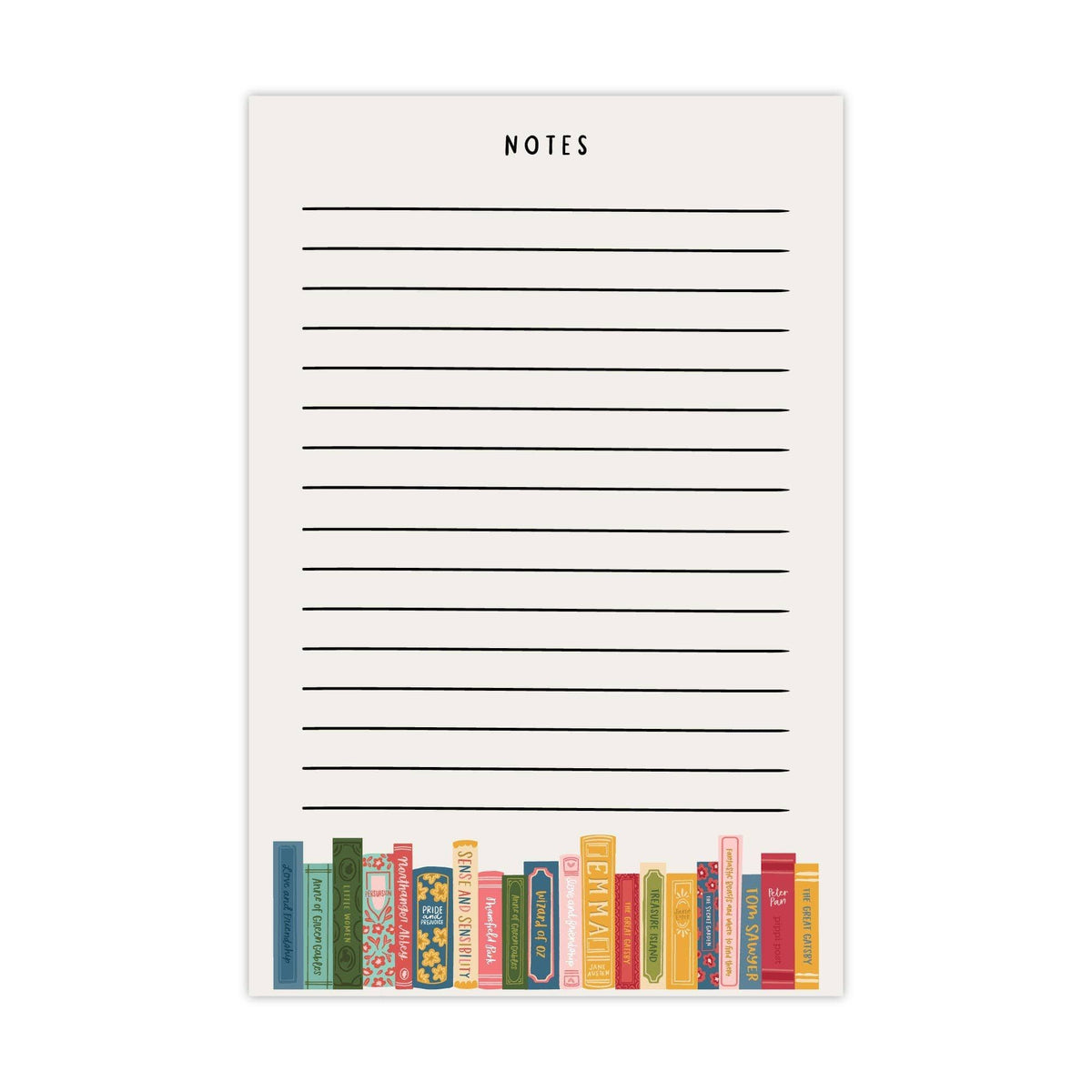 Books Notepad BookGeek
