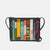 Bookworm Black Leather Cross Body Bag BookGeek