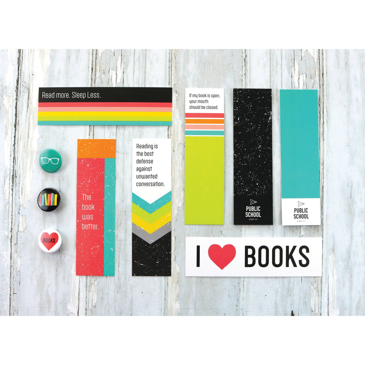 Bookworm Bookmark Set BookGeek
