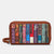 Bookworm Brown Vegan Leather Purse With Wrist Strap BookGeek