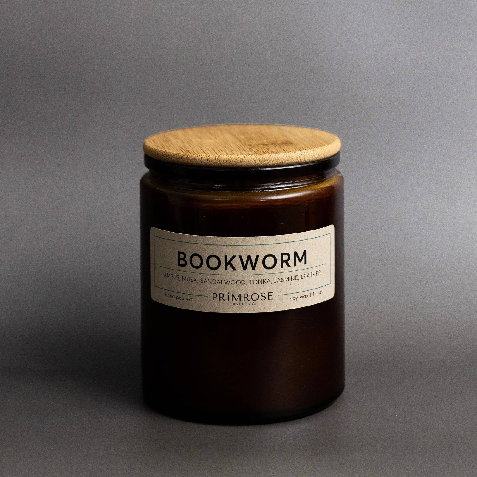 Bookworm Double Wick Candle BookGeek