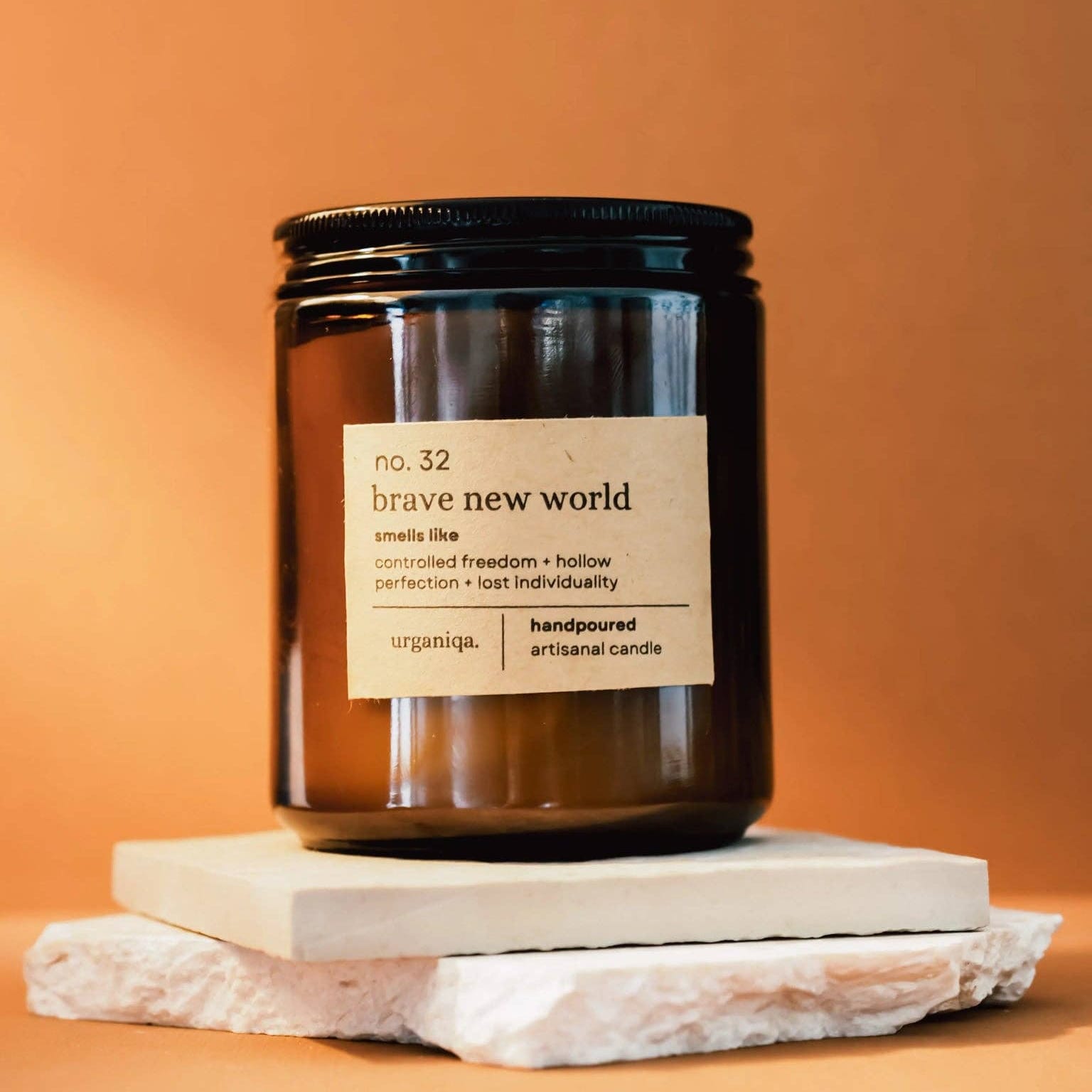 Brave New World Candle BookGeek