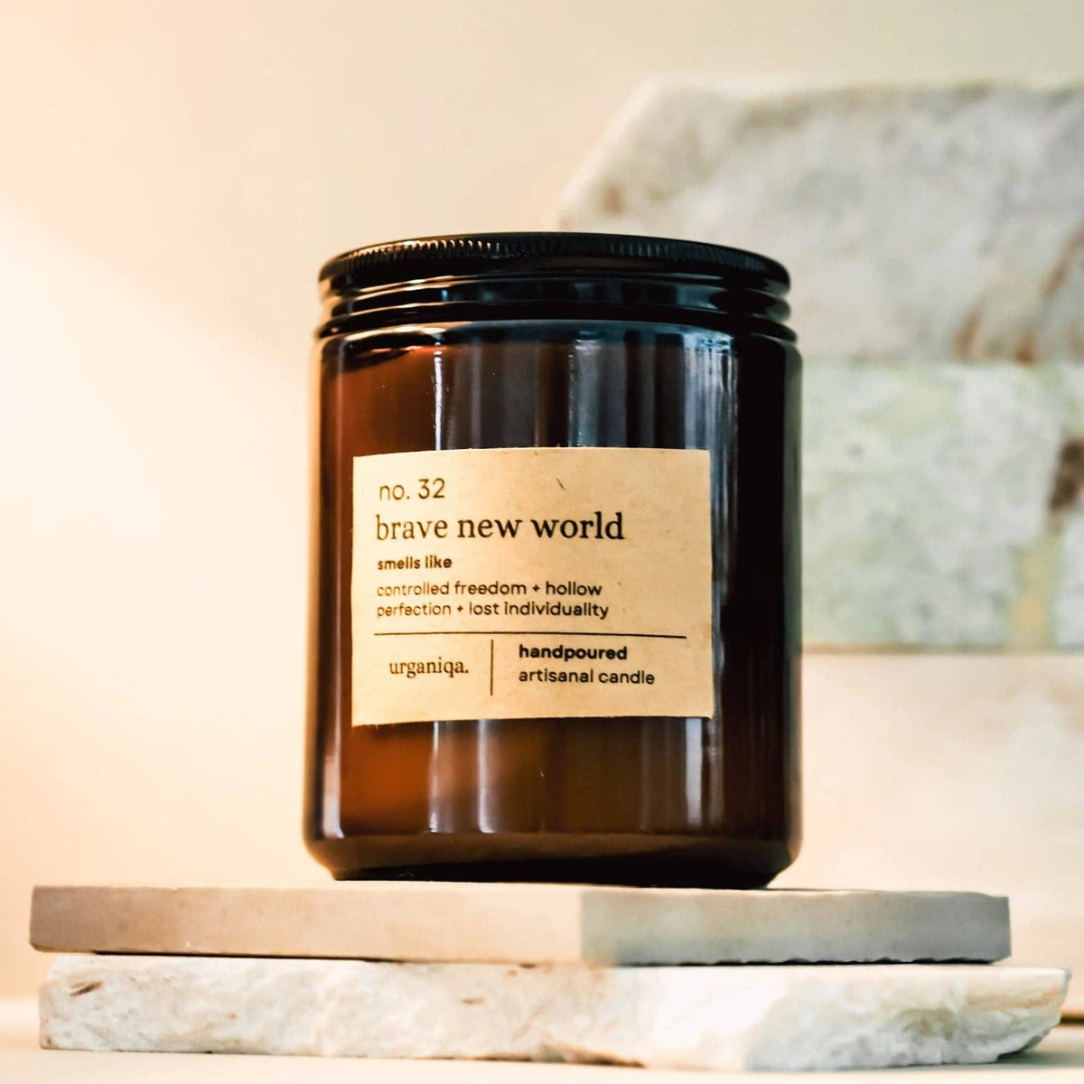 Brave New World Candle BookGeek
