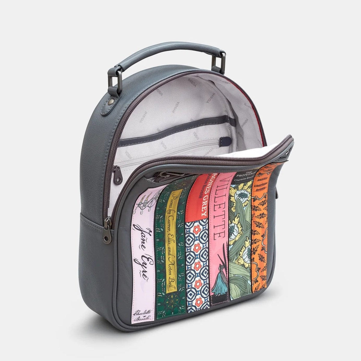 Brontë Bookworm Leather Backpack BookGeek