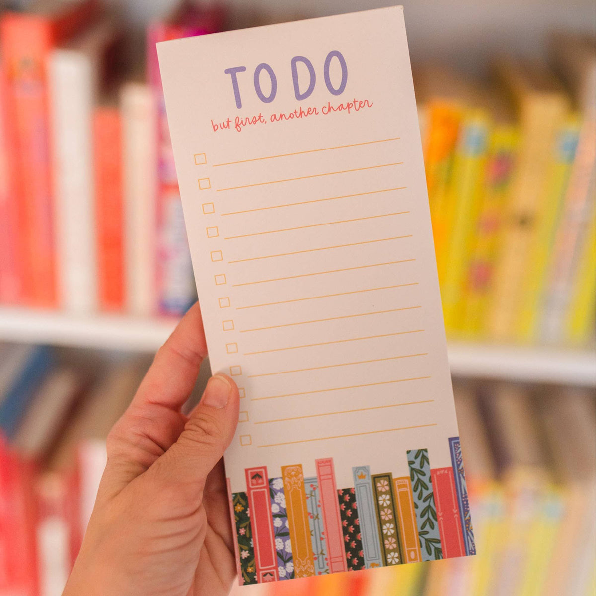 But First Another Chapter Books To-Do Notepad BookGeek