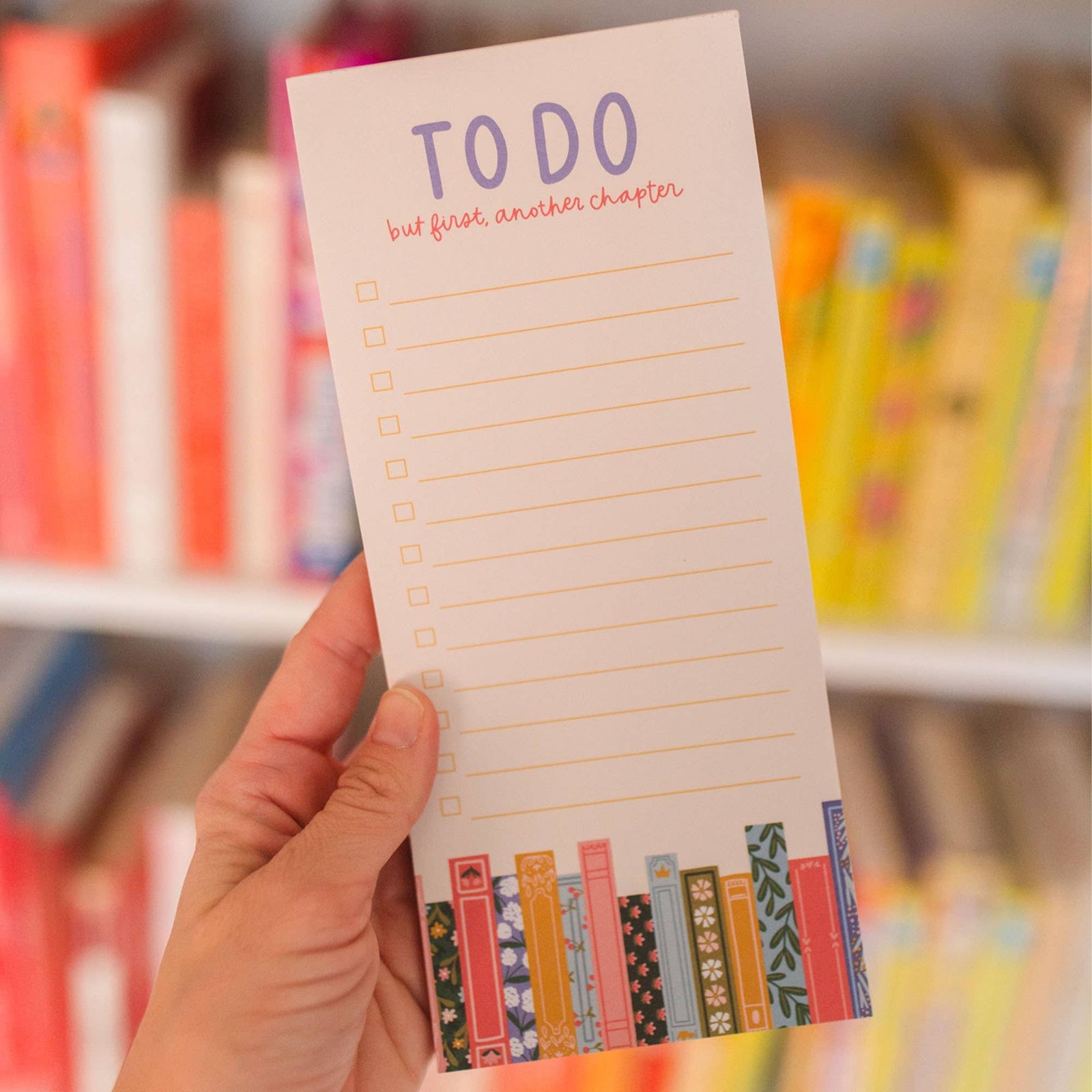 But First Another Chapter Books To-Do Notepad BookGeek