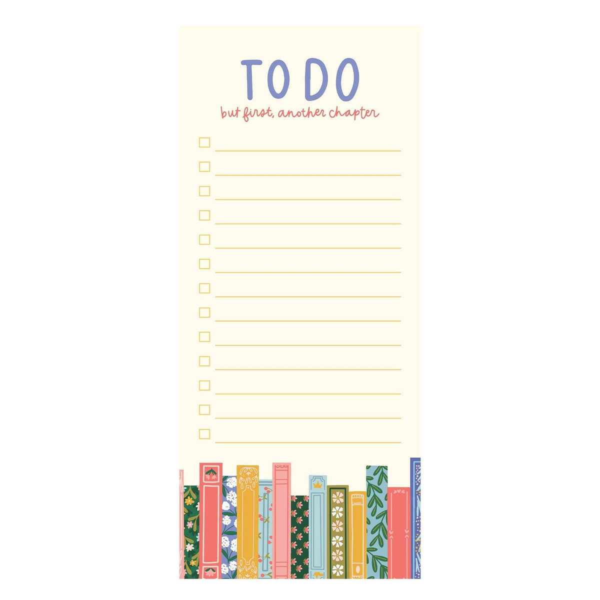 But First Another Chapter Books To-Do Notepad BookGeek