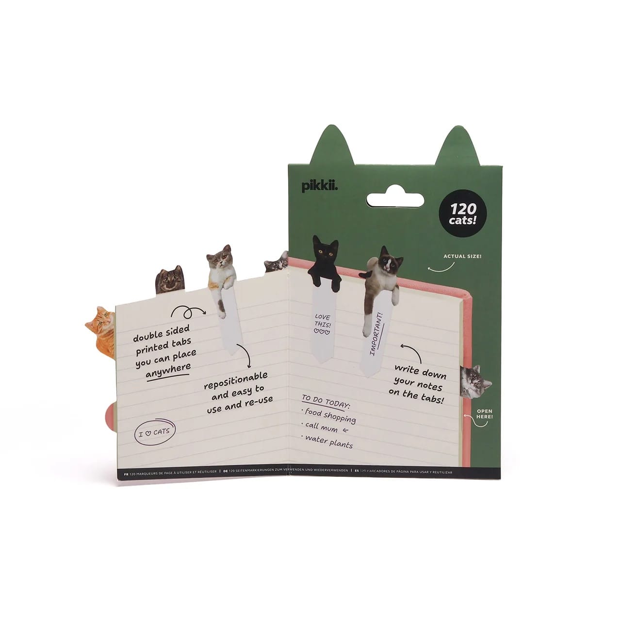 Cat Page Markers BookGeek