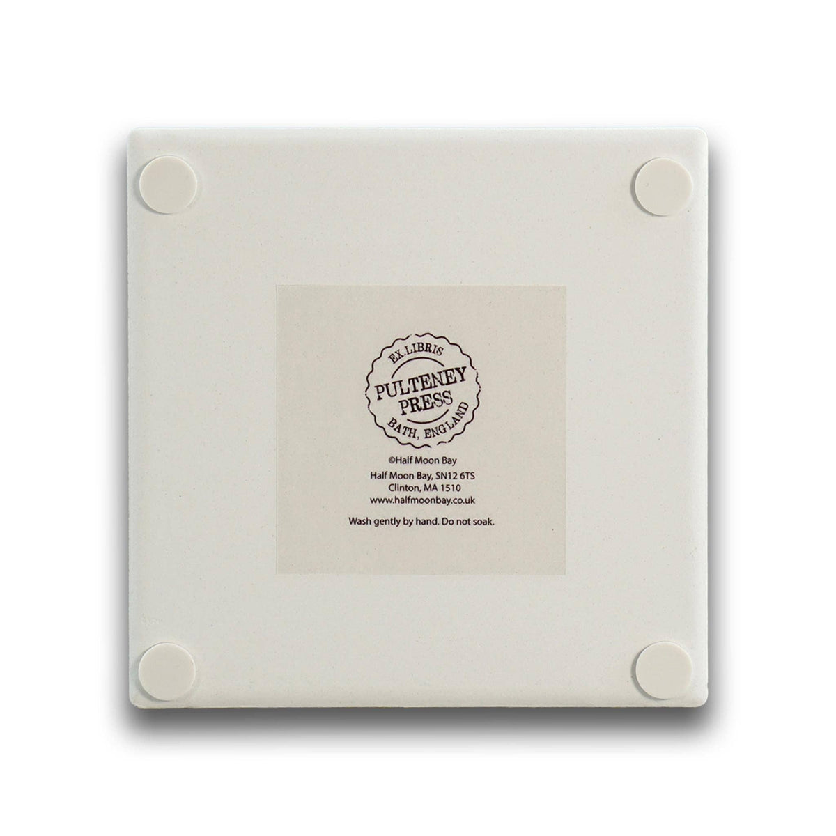 Ceramic Coaster – One Book Leads to Another BookGeek