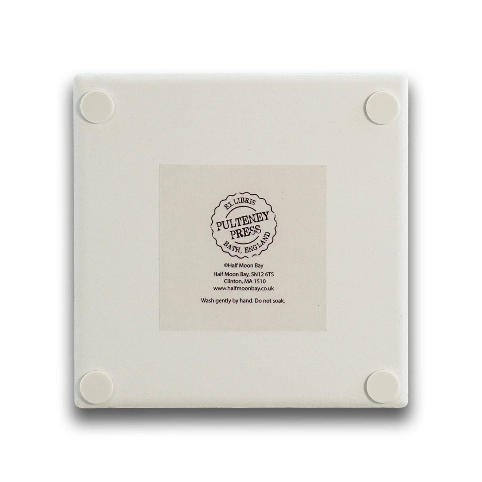 Ceramic Coaster – One Book Leads to Another BookGeek