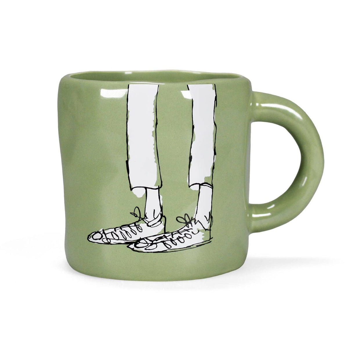 Ceramic Wonky Shaped Mug Roald Dahl The BFG BookGeek
