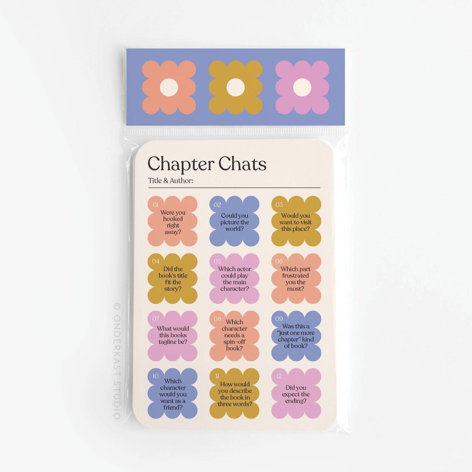 Chapter Chats Book Review Cards BookGeek
