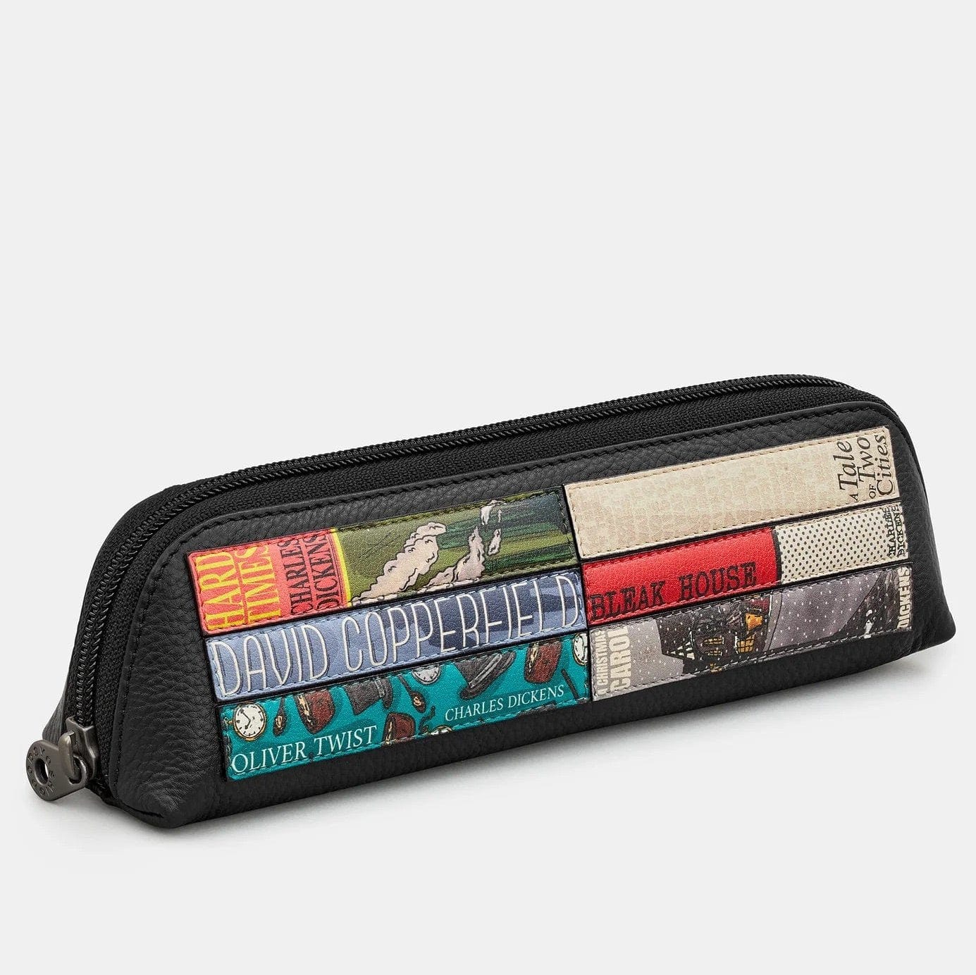 Charles Dickens Bookworm Leather Pencil Case BookGeek