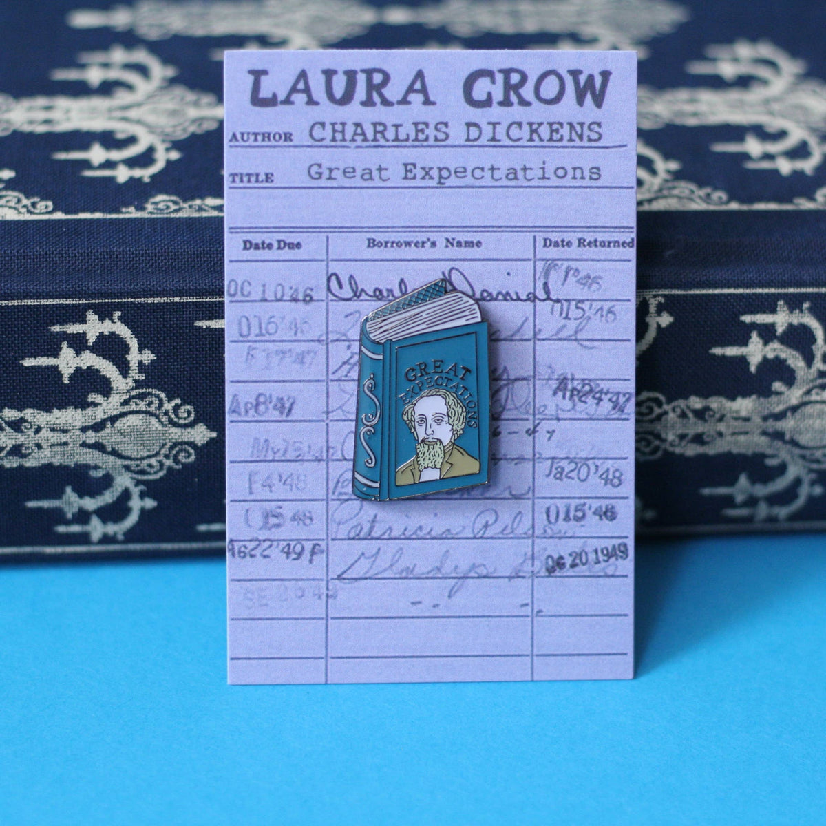 Charles Dickens Great Expectations Enamel Pin BookGeek