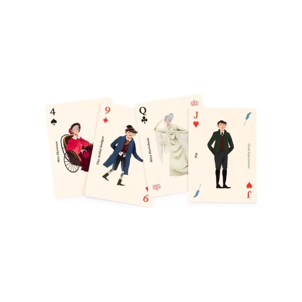 Charles Dickens Playing Cards BookGeek