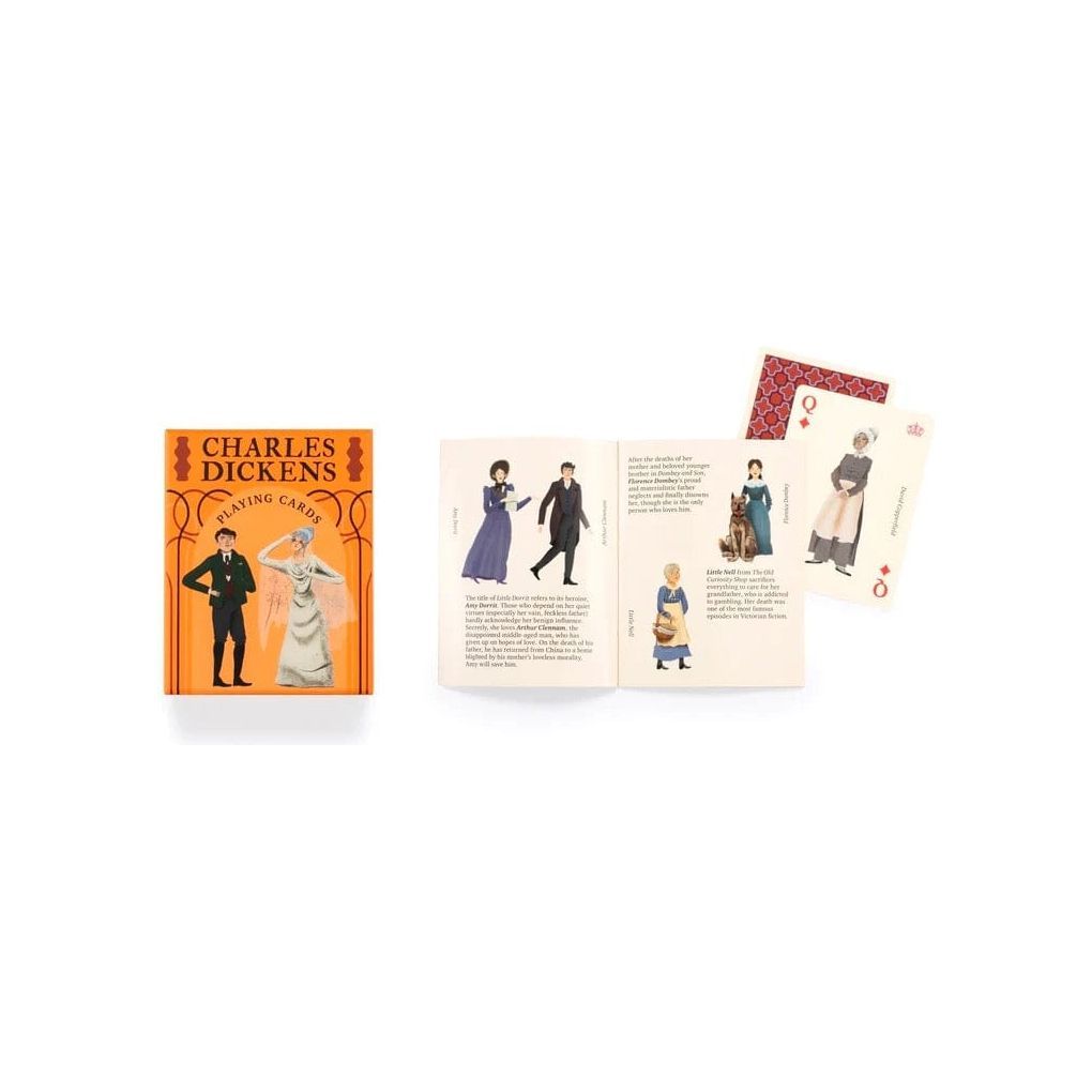 Charles Dickens Playing Cards BookGeek