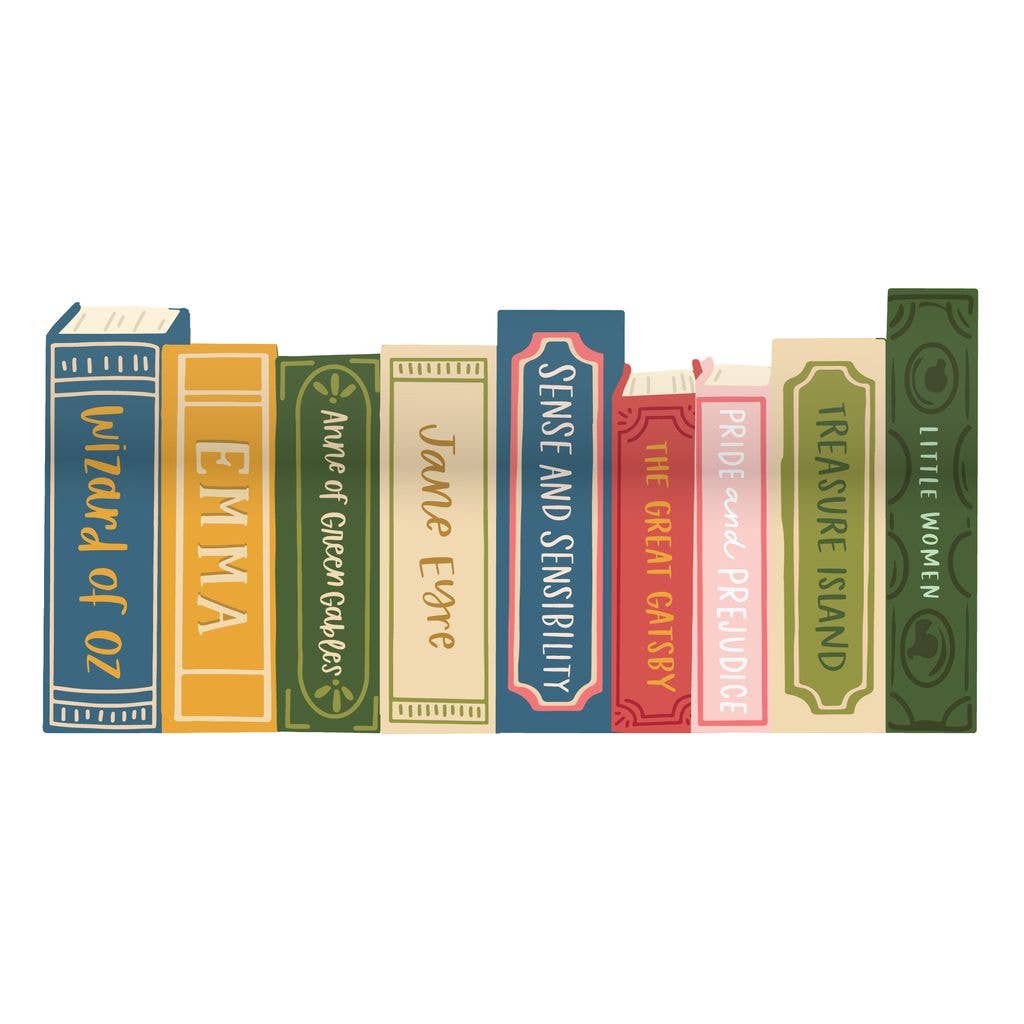 Classic Books Claw Hair Clip BookGeek