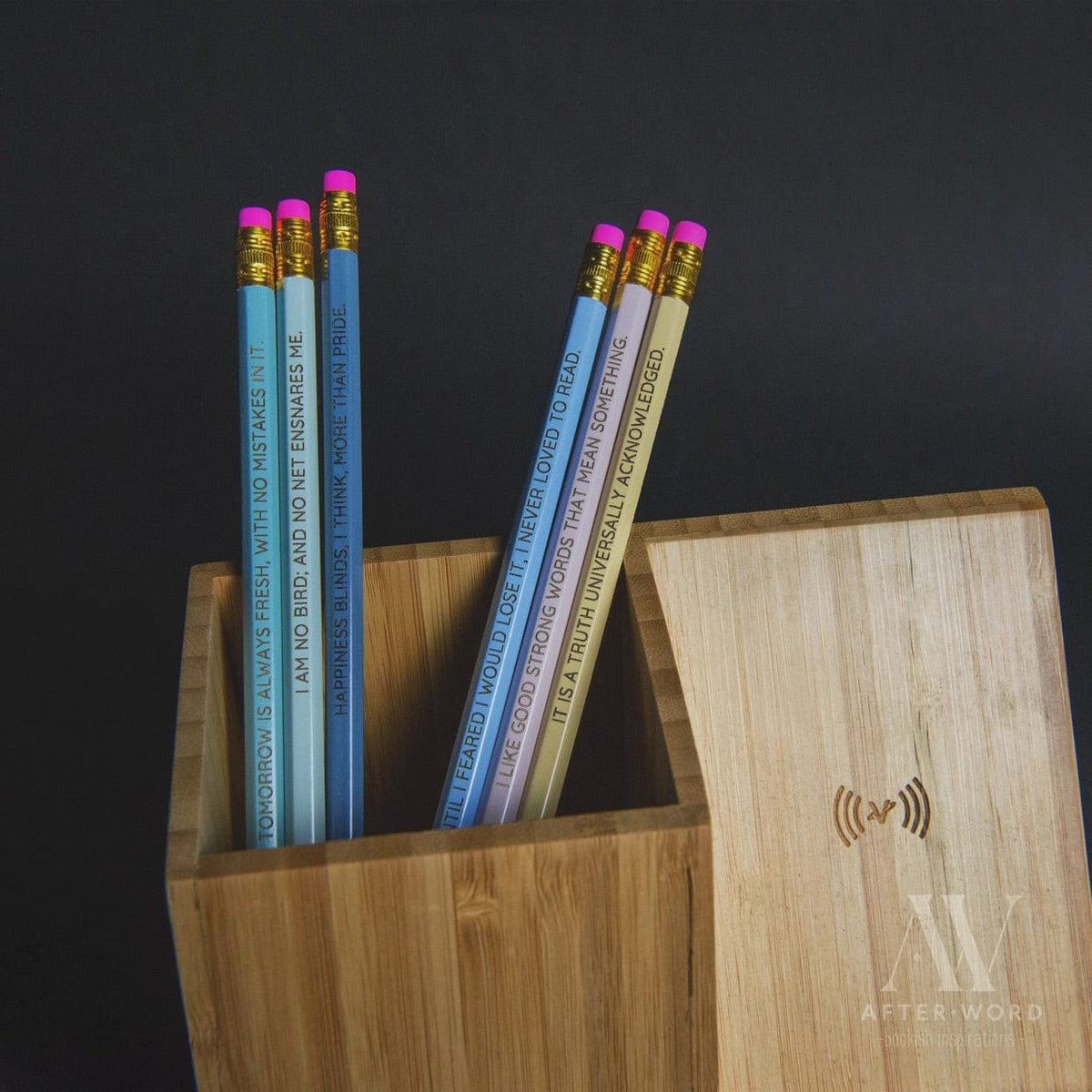 Classic Literature Quotes Pencil Sets BookGeek