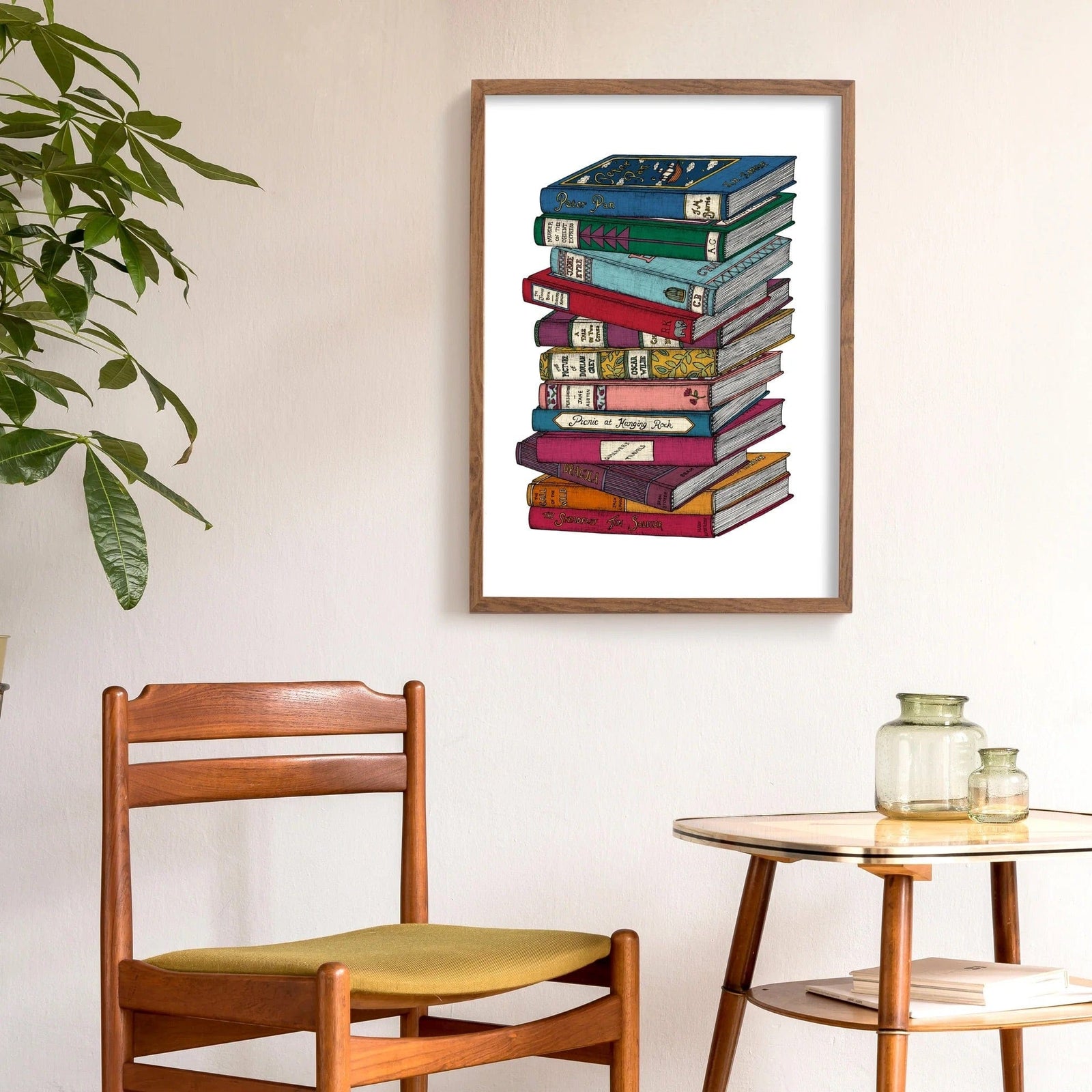 Classic Tales Book Art A4 Print BookGeek