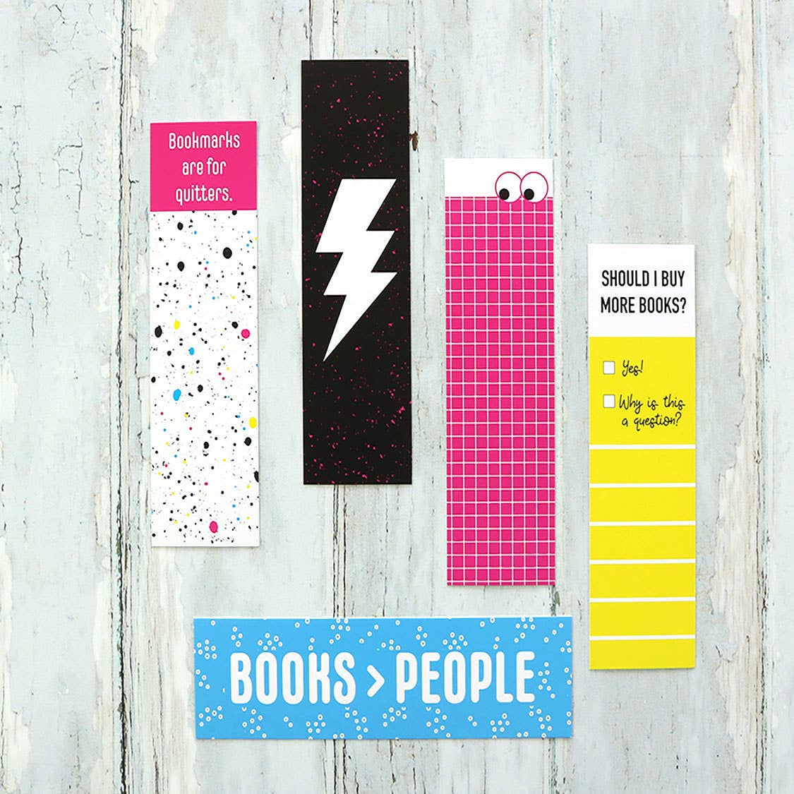 CMYK Bookmark Set BookGeek