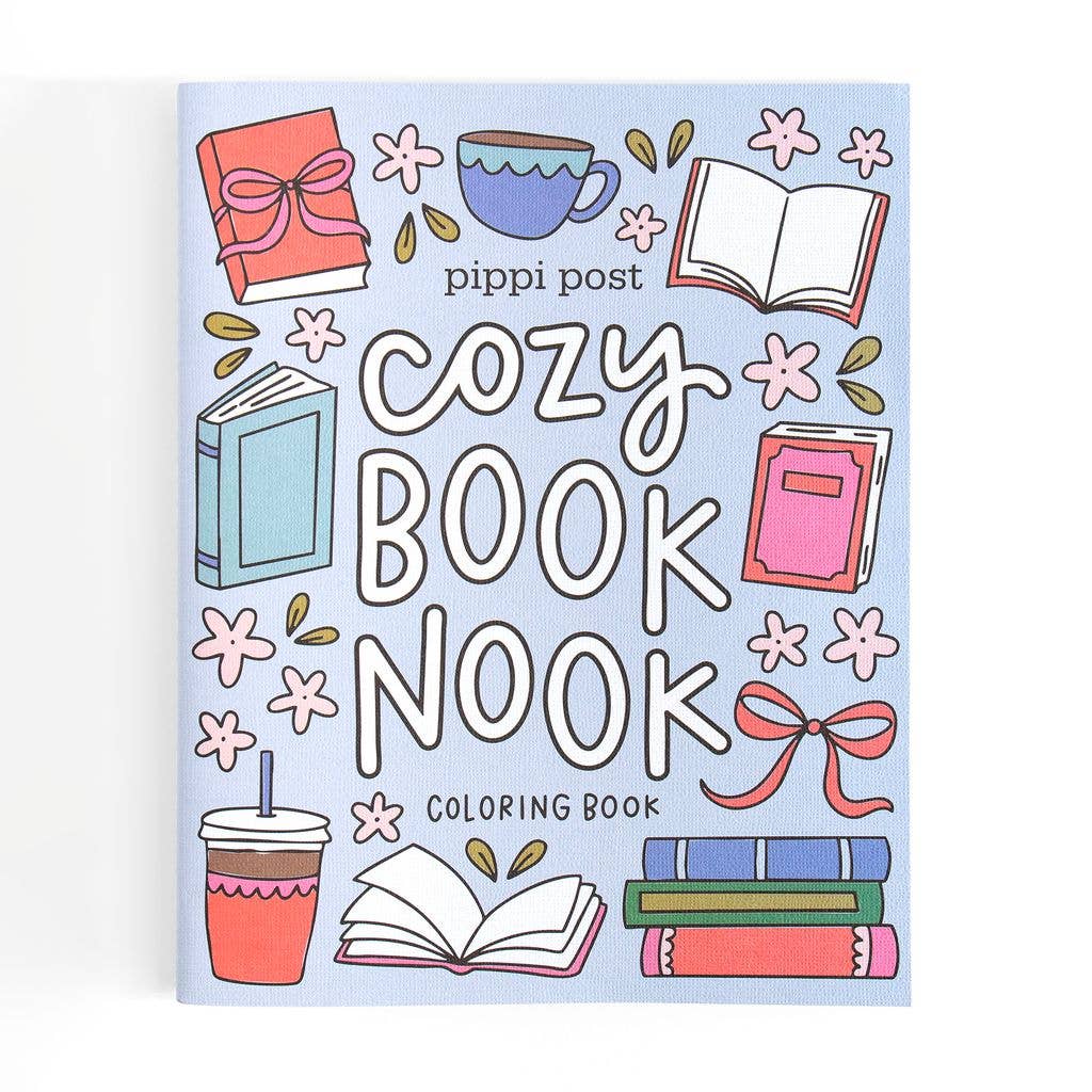 Cozy Book Nook Coloring Book BookGeek