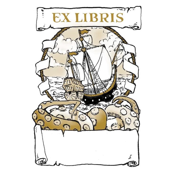 Crossing the Seas Bookplates BookGeek