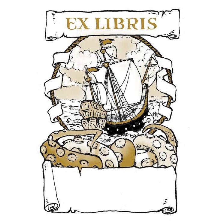 Crossing the Seas Bookplates BookGeek