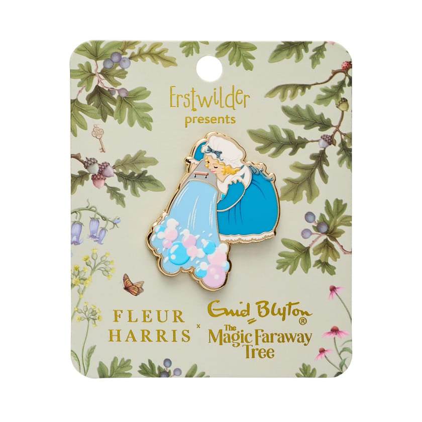 Dame Washalot Enamel Pin BookGeek